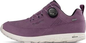 Ботинки Icebug Ava Biosole из кожи с подошвой с сцеплением, Grape