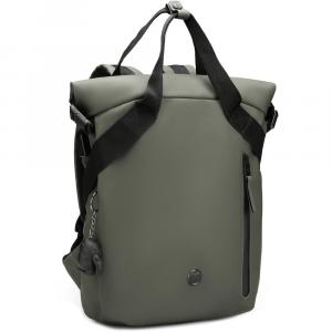 Рюкзак Swissdigital LAMONE Rolltop (темно-зеленый, 13 л)