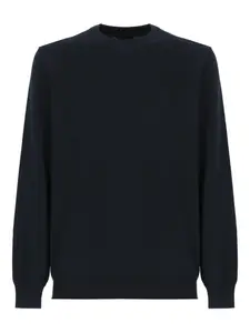 Свитер с вышивкой Barbour, черный