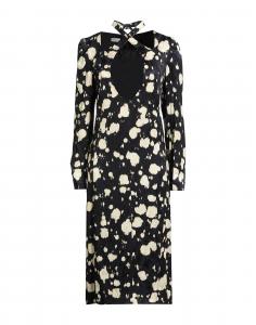 Платье миди Dries Van Noten, черный