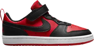 Кроссовки Court Borough Low Recraft PS 'Black University Red', красный