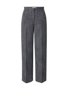 Обычные брюки EDITED Nalani, черный/белый