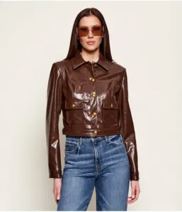 Куртка Бландин regular fit Guess Jeans, коричневый