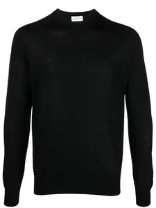 Шерстяной джемпер тонкой вязки Ballantyne, черный