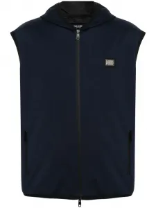 Жилет с логотипом DOLCE & GABBANA, синий