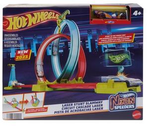 Hot Wheels Neon Speeders Mattel Launcher