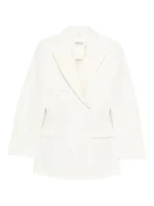 Смокинг-пиджак силуэта "песочные часы" Róhe, белый