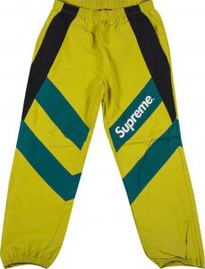 Брюки Supreme Paneled Track Pant 'Light Gold', золотой