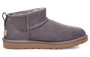 Ботинки зимние женские UGG Classic Ultra Mini, серо-фиолетовый