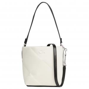 Сумка Calvin Klein Cotton Bucket, бежевый