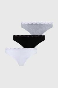 3 пары трусов Fila, черный