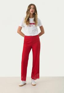 Брюки Part Two, красный