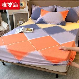 Yalu Простыня на резинке 180х200 см из 100% хлопка, цвет Flowing Light Speed