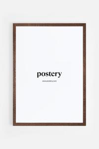 Фоторамка H&M Fluted, 70X100 см, темно-коричневый