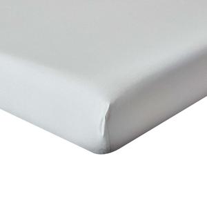 Простыня Homescapes серый, 140/190 см