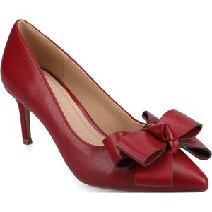 Туфли-Лодочки Cristol на шпильке Journee, цвет cranberry pu