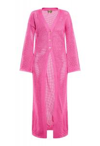 Ebeeza Оверсайз кардиган в розовом