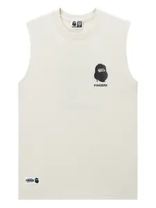Топ с графичным принтом Fingercroxx, белый