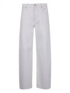 Широкие джинсы 7 For All Mankind, белый