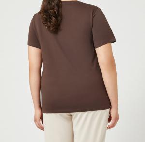 Футболка ODINO Marina Rinaldi, шоколадный