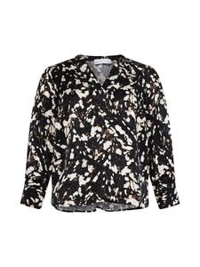 Блуза Selected JUSTINE, цвет Brown/Dark Brown