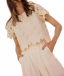 Топ Pelumi в белом Marie Oliver