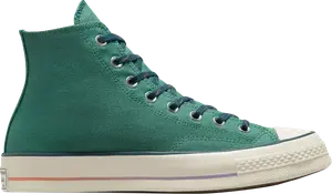 Кроссовки Converse Chuck 70 High Color Fade - Algae Coast, зеленый