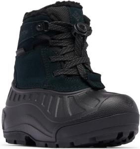 Columbia unisex-child Youth Powderbug Alpine Waterproof, Black/Black