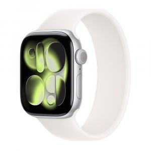 Умные часы Apple Watch Series 11 (GPS), 42 мм, Silver Aluminum Case/Light Blush Solo Loop - Size 2