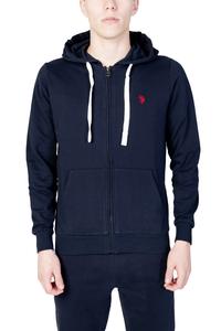 Толстовка мужская U.S. Polo Assn. на молнии, синий
