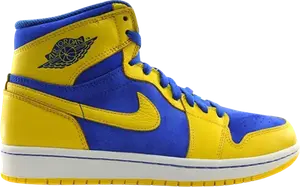 Кроссовки Air Jordan 1 Retro High OG Laney, желтый