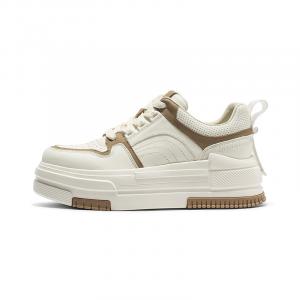 Coup De Foudre Женские скейтерские кеды лоу-топ экрю/хаки, цвет Ecru/Khaki