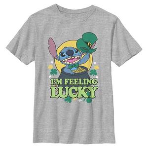 Футболка с принтом I'm Feeling Lucky для мальчиков 6-20 Disney