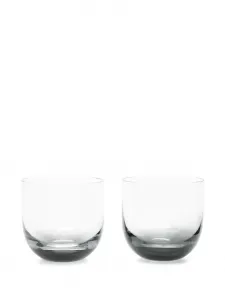 Набор из двух стаканов с эффектом потертости Tom Dixon, черный