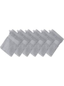 Erwin Müller Махровые рукавицы для мытья посуды, набор из 6 штук, Фридрихсхафен, светло-серый цвет