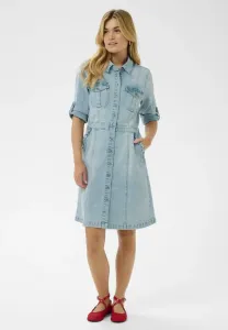 Crgrazie denim denim dress Cream, Cambell Medium Blue Denim