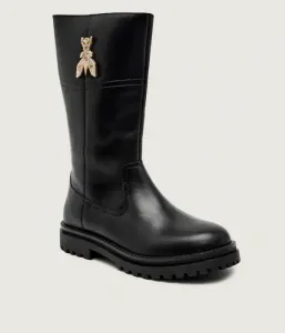 Кожаные сапоги Patrizia Pepe, черный