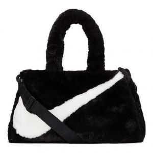 Сумка-тоут Nike NSW Faux Fur Tote Bag 'Black White'