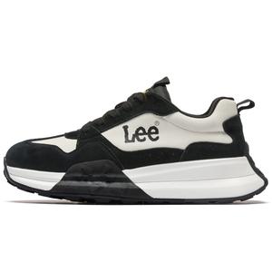 Lee Мужские повседневные туфли низкие хаки/черно-белые, цвет Black White