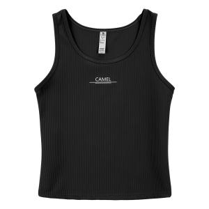 Женский топ для йоги CAMEL, Phantom Black