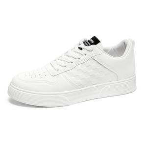 TONYBEAR Прочные дышащие мужские лоу-топы для скейтбординга белые, цвет White