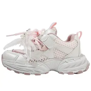 Износостойкие дышащие низкие кроссовки Outdoor для детей MAIBUXIONG, розовый