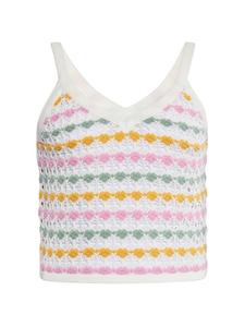 Топ ebeeza Strick, цвет gelb mehrfarbig