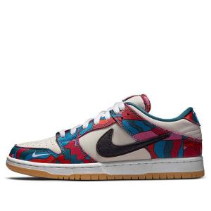 Кроссовки x parra sb dunk low pro Nike, розовый