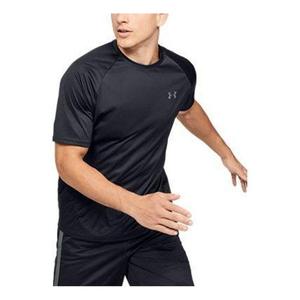 Футболка men's velocity training sports short sleeve black Under Armour, черный