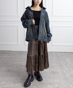 Джинсовая куртка оверсайз [Последние новинки верхней одежды, верхняя одежда для ранней весны]