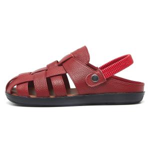 OULISASI Женские римские сандалии красные, цвет Red