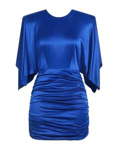 Мини-платье Alexandre Vauthier, ярко-синий