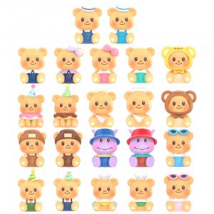 Butter Bear MINI Magic Sitting Collection Mystery Boxes 10 штук в одном слепом боксе/полный бокс TOP TOY