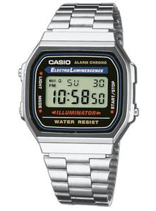 CASIO Цифровые часы в серебристом цвете
